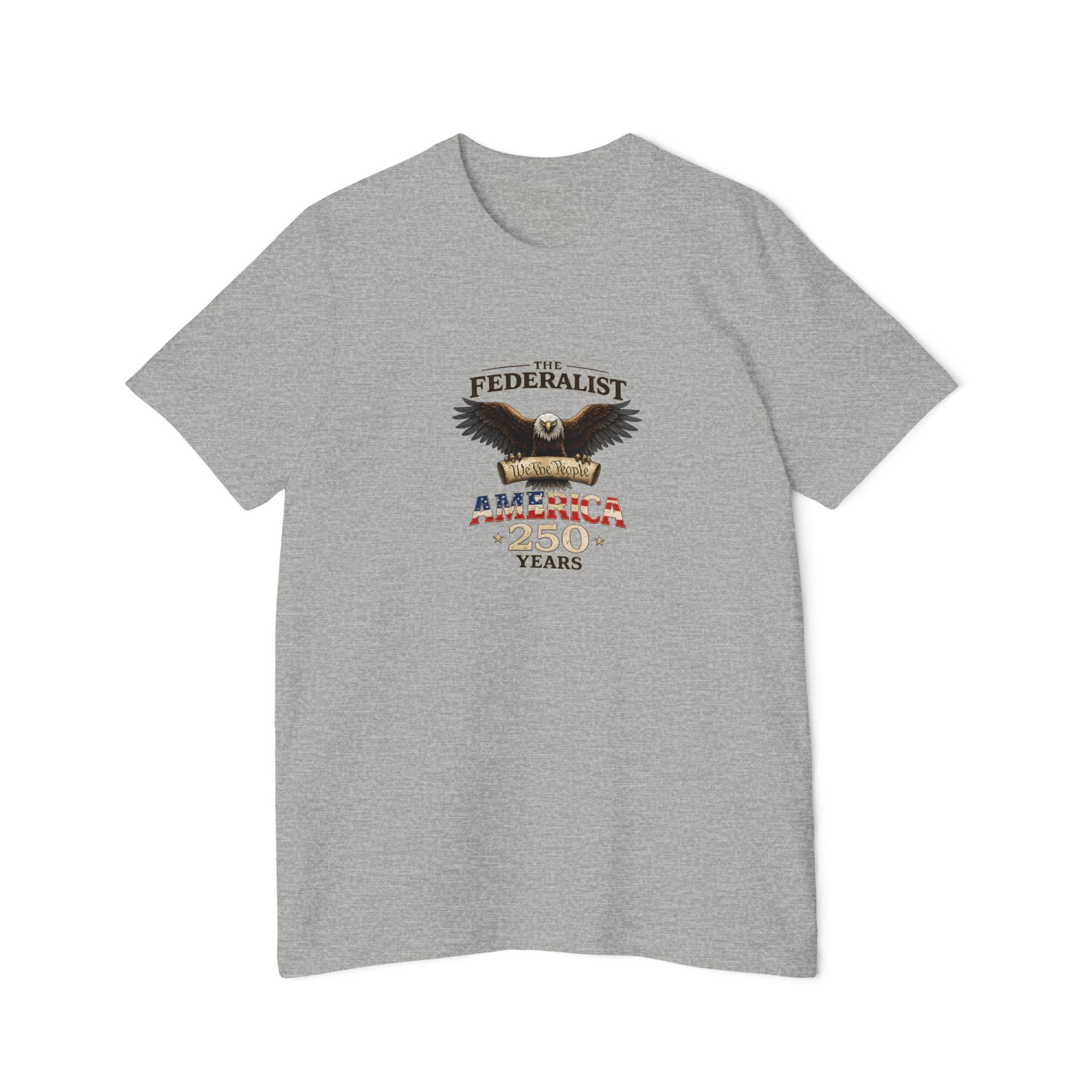 USA-Made Unisex Short-Sleeve Jersey T-Shirt