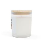 Made in USA Thankful Frosted Glass Candle, 11oz