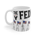 The Federalist "Raise The Flag" Doodle Mug