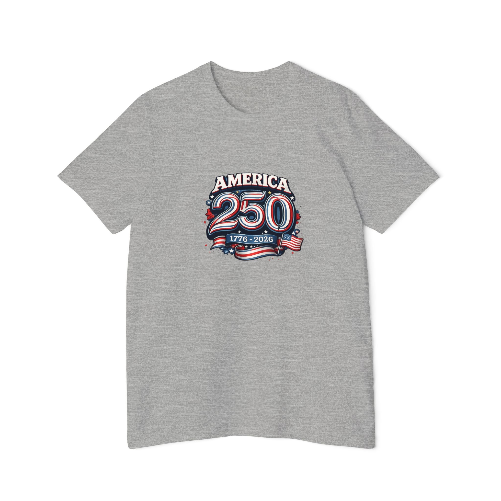 USA-Made Unisex Short-Sleeve Jersey T-Shirt